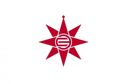 Flagge von Yokosuka Kanagawa ClipArt