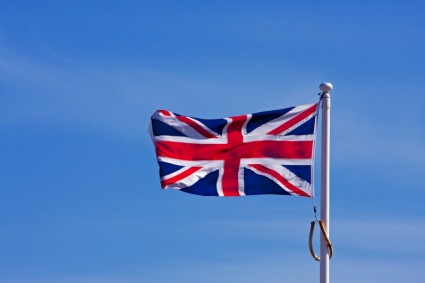 Bandiera Unione jack britannico