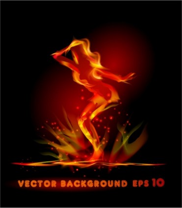 Flame Effect Vector