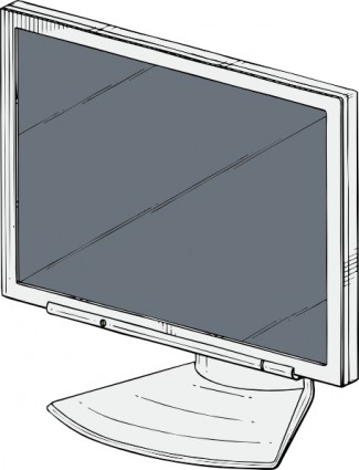 panel datar clip art