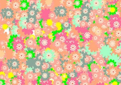 ناقل خلفية ملونة الأزهار