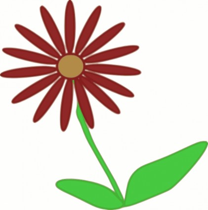 clip art de flor