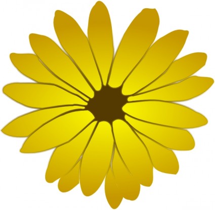 image clipart fleur pissenlit