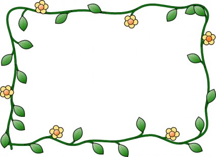 bunga frame clip art
