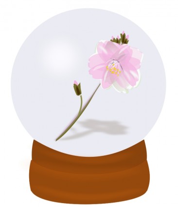 globo de la flor