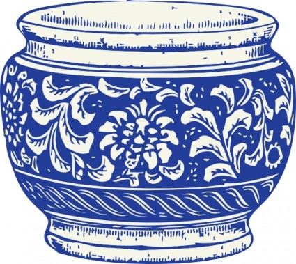 bunga pot clip art