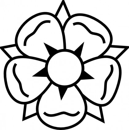 image clipart fleur tatouage