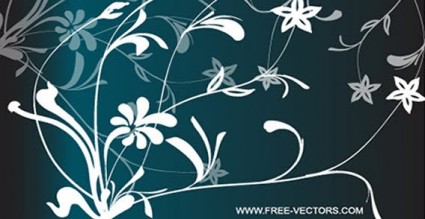 free vector de flores