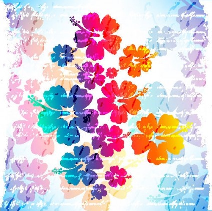 Flowers Vector Background