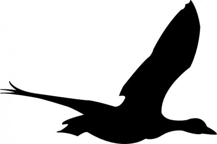 fliegender Vogel-ClipArt