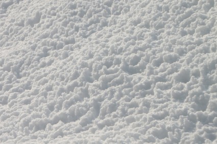 泡の雪の白
