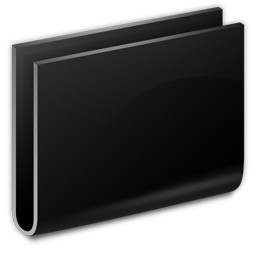 folder hitam generik