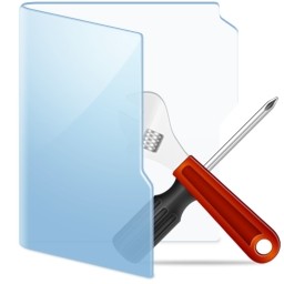công cụ thư mục màu xanh