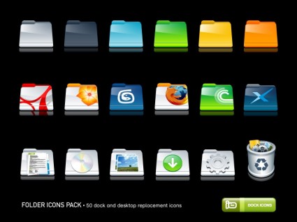icônes de dossier pack icônes pack