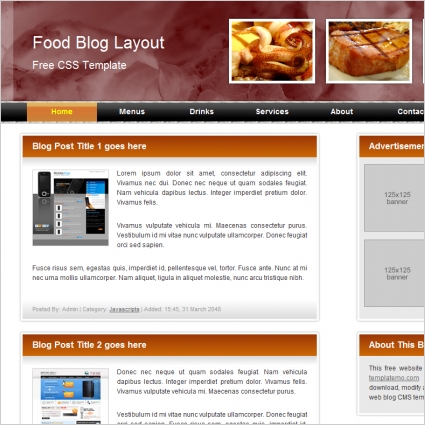 thực phẩm blog