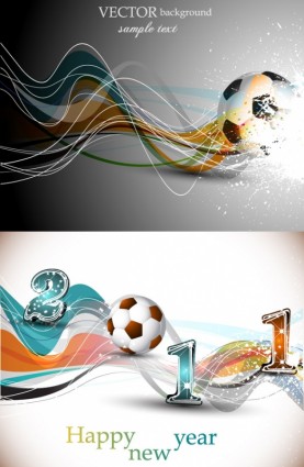 足球和向量的動態線