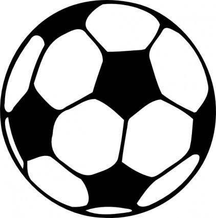 clip art de fútbol bola