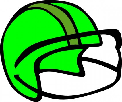 Fußball-Helm-ClipArt-Grafik