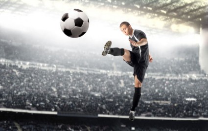 sepak bola tema gambar hd gambar
