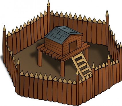 clipart fort