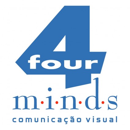 четыре умы comunicacao визуальный