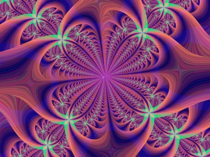 fleur fractal