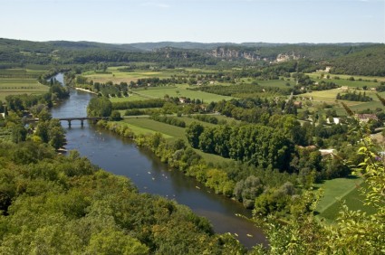 Fransa manzara nehir