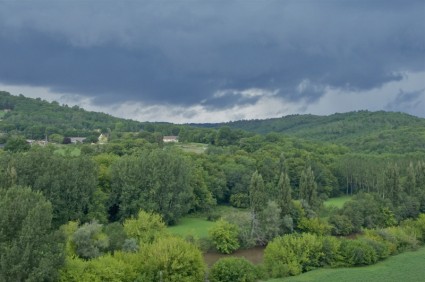 Frankreich Landschaft Himmel