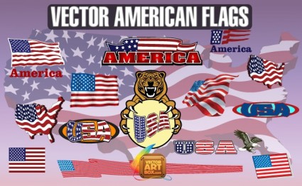 Kostenlose amerikanische Flaggen