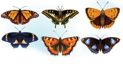 無料蝶のベクトル