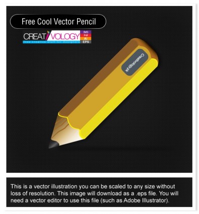 kostenlose coole Vector-Bleistift