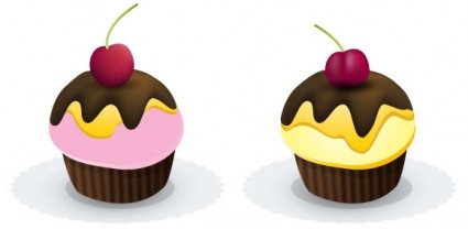 cupcakes gratis en vectores