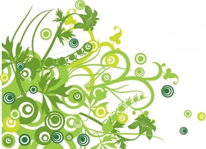 illustration vectorielle motif floral gratuit