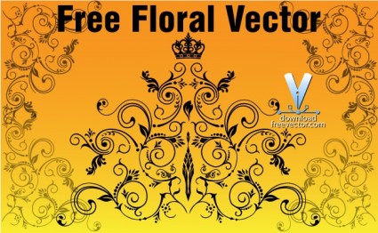vector floral gratuit