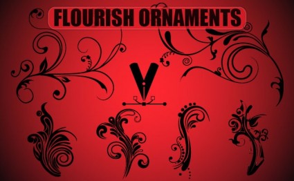 Free Flourish Ornaments
