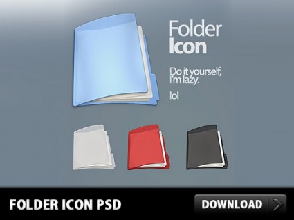 Free Folder Icon Psd