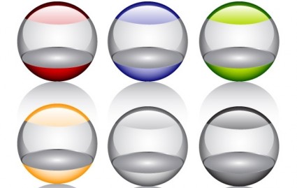 Free Glossy Orbs Vector Icon
