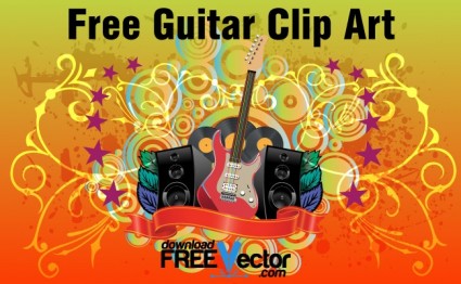 Free Guitar Clip Art