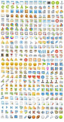 Kostenlose Icons set Icons pack