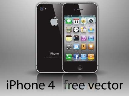 vektor gratis iphone