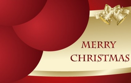 tarjeta gratuita de vector de Navidad feliz