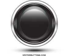 Бесплатные platinum черный круг кнопка