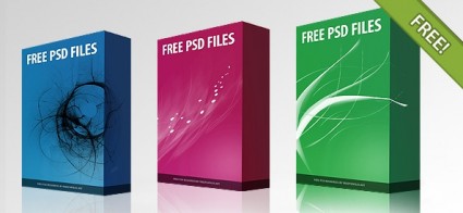Kostenlose Psd-Software-box