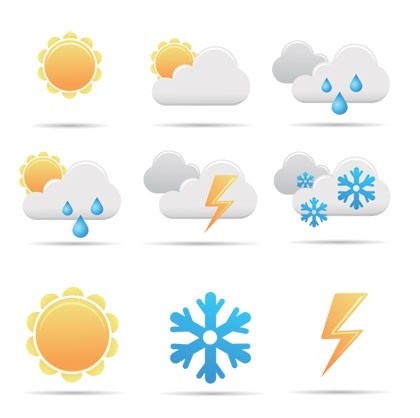 miễn phí vector đơn giản weather biểu tượng