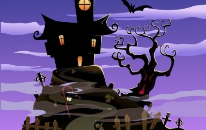 Kostenlose spooky Halloween Haus
