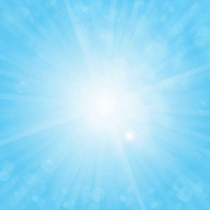 藍藍的天空背景上的免費太陽