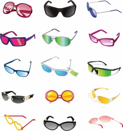 kacamata gratis vektor ilustrasi