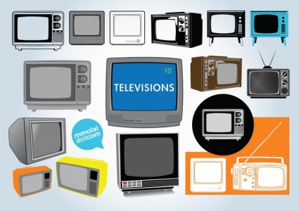 Kostenloses Fernsehen Vektoren