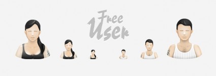 Free User Icons Icons Pack