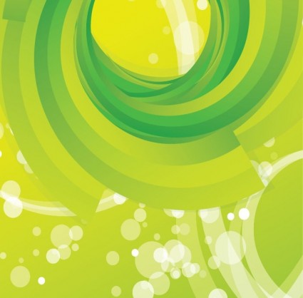 Free vector swirl hijau abstrak latar belakang